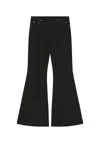 Rick Owens Bolans Flared Trousers In Black