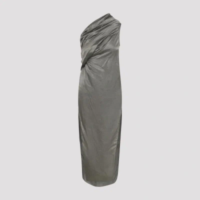 Rick Owens Tailored Firbanks Dress 42 In Green