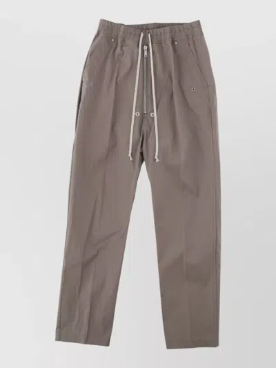 Rick Owens Tailored Shorts Zipper Front And Back Pockets In Multi