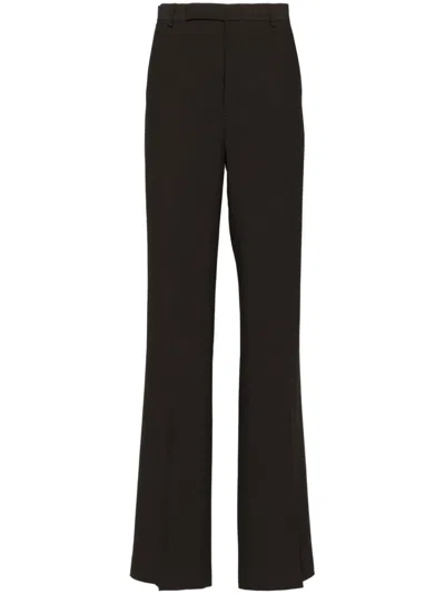 Rick Owens Tailored Straight-leg Trousers In Grey