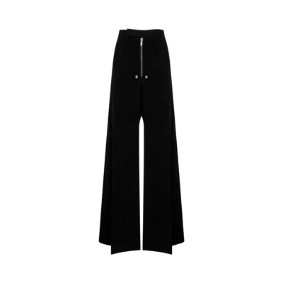 Pre-owned Rick Owens Tailored Wide Belas 'black' | Women's Size 42