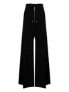 Rick Owens Tailored Wide Belas Pants Black In Black
