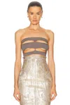 Rick Owens Tanja Bandeau Top