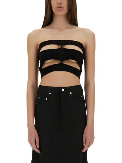 RICK OWENS RICK OWENS "TANJA BANDEAU" TOP