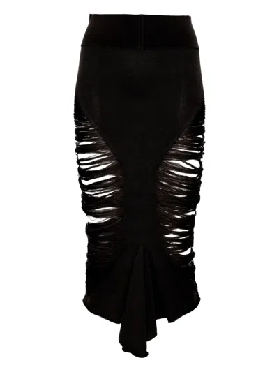 Rick Owens Tanja Midi Skirt