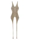 Rick Owens Tanja Tank Top In Gold