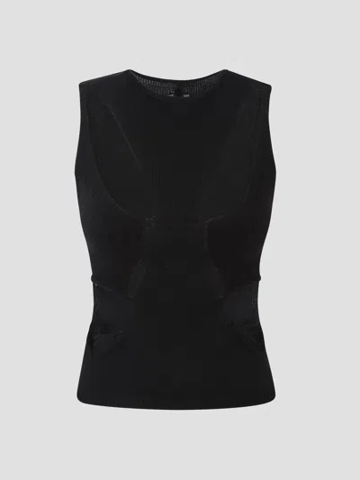 Rick Owens Tanja Tank Top In Black
