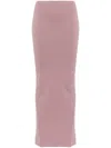 Rick Owens Tank Column Maxi Skirt In Pink