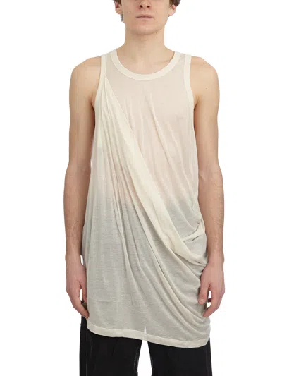 Rick Owens Tank Top Anthem Dinge In White