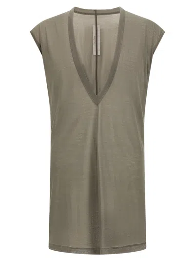 Rick Owens Tank Top In Green