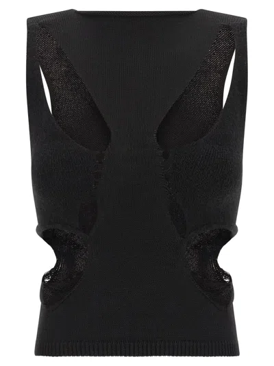 Rick Owens Tank Top In Black
