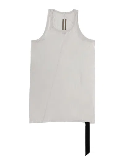 Rick Owens Tank Top Loose In Gray