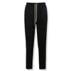 Rick Owens Tapered Slim-fit Pants With Central Crease In Black