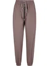 Rick Owens Drawstring Casual Pants In Pink