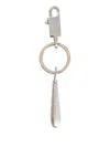Rick Owens Teardrop Keyring In Brown