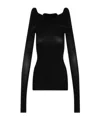 Rick Owens Jersey Top In Black