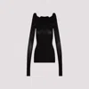 Rick Owens Jersey Top In Black