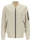 Rick Owens Flight Casual Jackets And Parka Beige In Gold