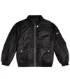 Rick Owens Technical Bomber Jacket In Black