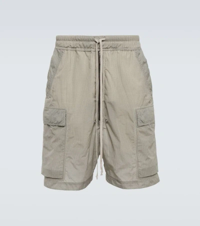 Rick Owens Technical Shorts In Pearl