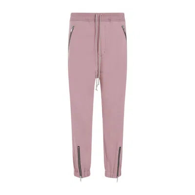 Rick Owens Tectuatl Track Pants In Pink