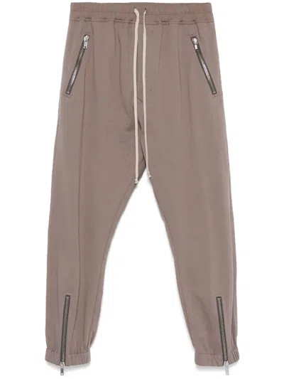 Rick Owens Tecuatal Track Pants In Brown