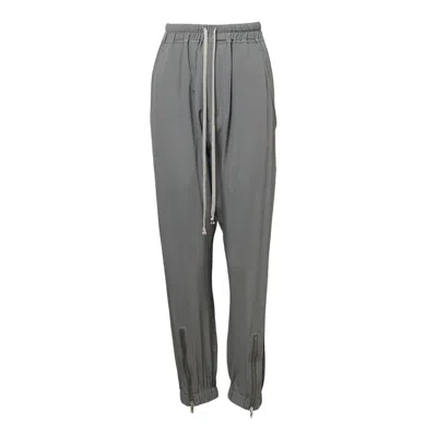 Rick Owens Tecuatl Track Pant Cocoon In Gray