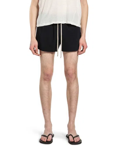 Rick Owens Temple Boxer Swimmers In Black