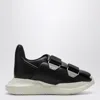 Rick Owens Burritogeth Sneakers Contrast Sole Round Toe In Blue