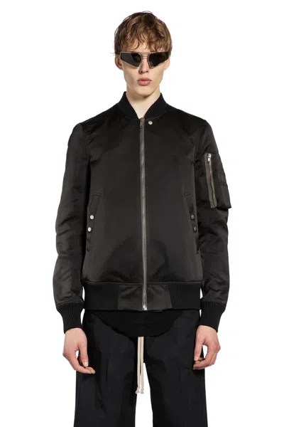 Rick Owens Temple Classic Flight In Tech Duchesse In Black