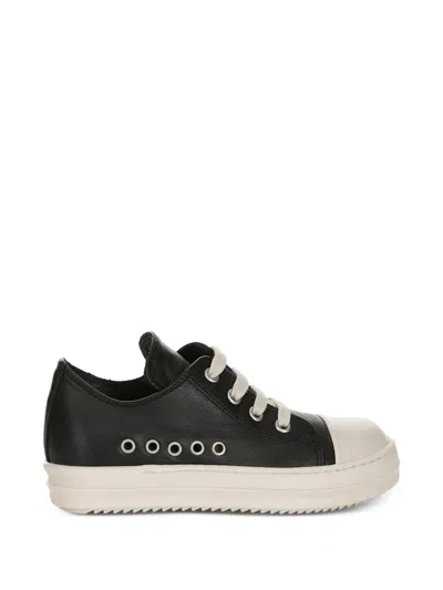 Rick Owens Kids' Temple Extreme Low Eyelet Lace-up Sneakers In Multi