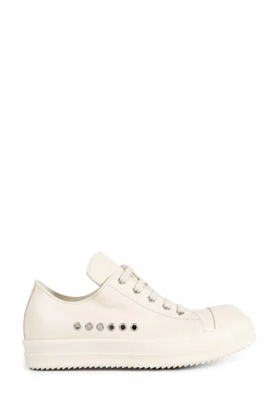 Rick Owens Temple Extreme Low Sneakers In Neutral
