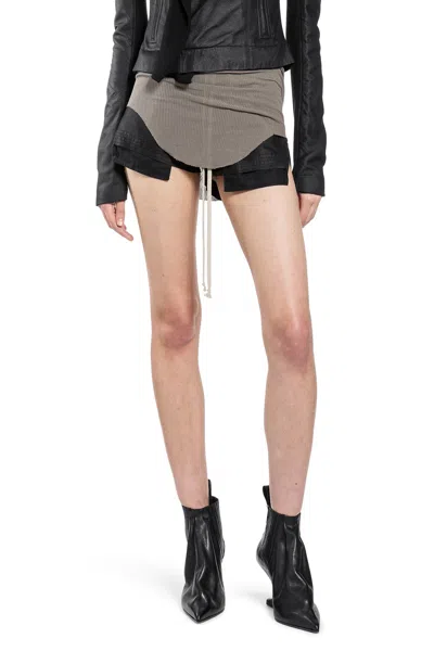 Rick Owens Temple Fog Boxers In Black