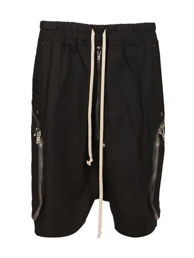 Rick Owens Temple Heizer Bela Trousers Black