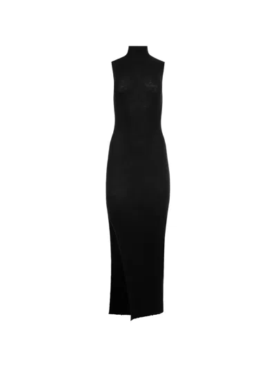 Rick Owens Temple Sl Maxi Dress In Multi