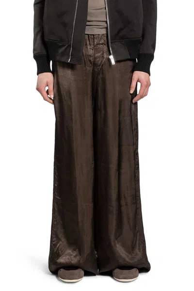 Rick Owens Temple Tailored Firebanks In Brown