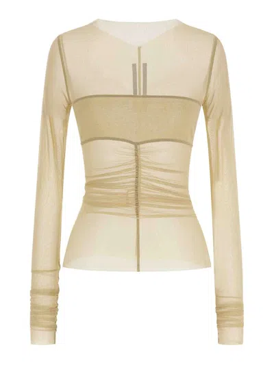 Rick Owens Temple Top In Brown