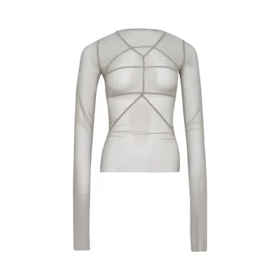 Pre-owned Rick Owens Temple Top 'pearl' | White | Women's Size 42