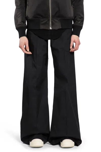 Rick Owens Temple Wide Bela Pants In Black