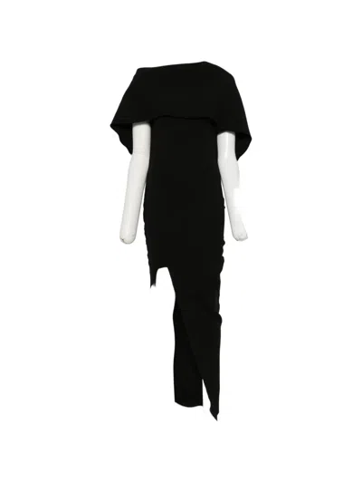 Rick Owens Theresa Open-back Maxi Dress In Black