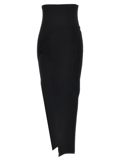 Rick Owens Theresa Skirt In Black