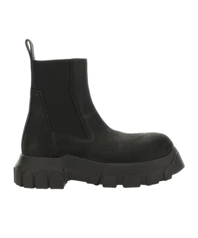 RICK OWENS THICK SOLE SHORT BOOT