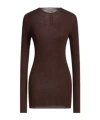 Rick Owens Thin Knitted Sweater In Red