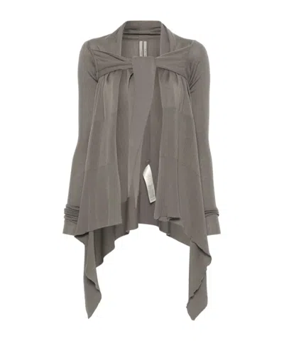 RICK OWENS TIED WRAP CARDIGAN