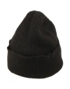 Rick Owens Babies'  Toddler Boy Hat Black Size 6 Virgin Wool