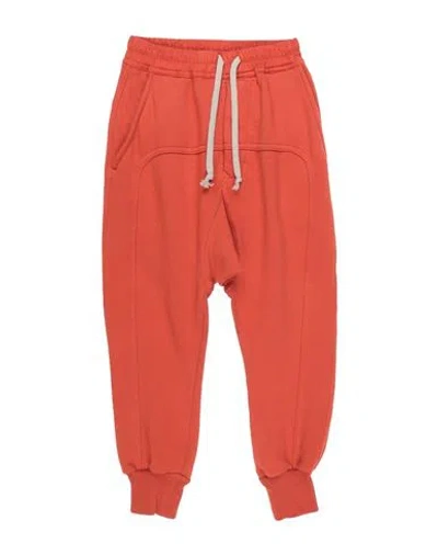 Rick Owens Babies'  Toddler Boy Pants Rust Size 6 Cotton In Red