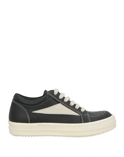 Rick Owens Babies'  Toddler Boy Sneakers Black Size 10c Leather