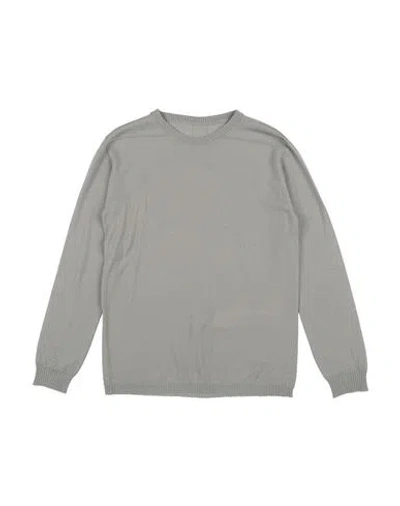 Rick Owens Babies'  Toddler Boy Sweater Light Grey Size 6 Virgin Wool In Gray