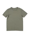 Rick Owens Babies'  Toddler Boy T-shirt Military Green Size 6 Cotton