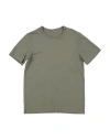 Rick Owens Toddler Boy T-shirt Military Green Size 6 Cotton In Green